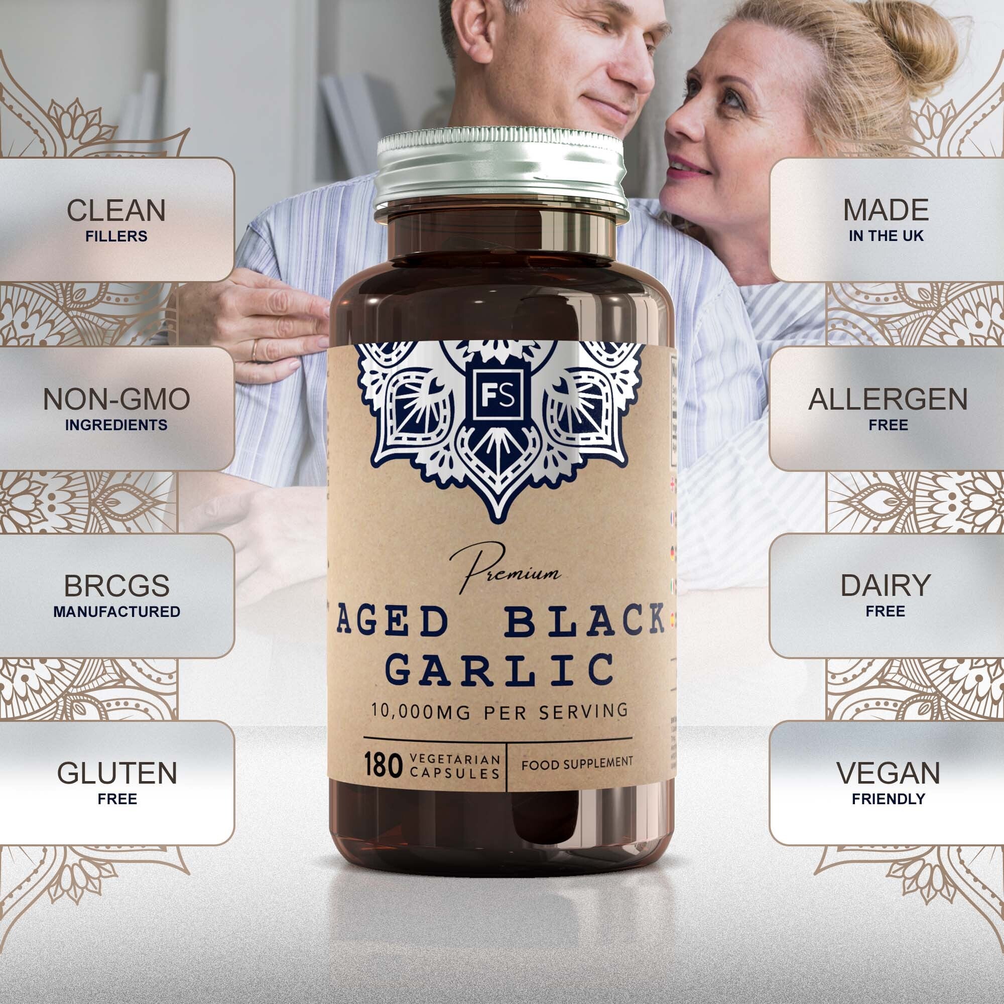 Aged Black Garlic 10,000mg - Image 4