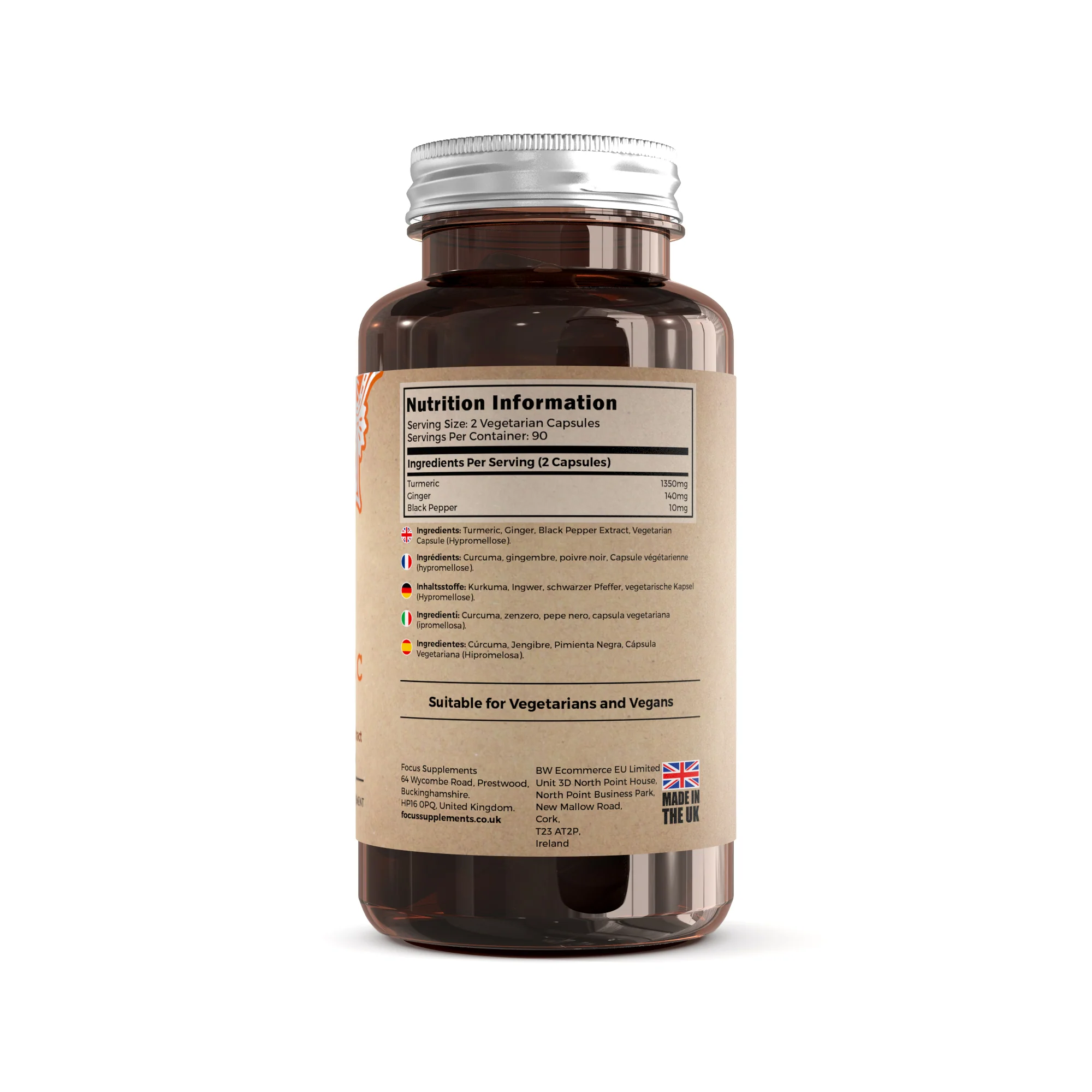 Turmeric, Ginger & Black Pepper Extract - Image 9